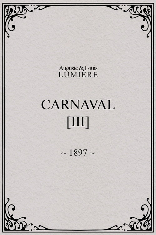 Carnaval, [III]